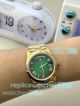 PPM Swiss Copy Gain Weight Rolex Day-Date II President 3255 Green Dial Gold Watch (6)_th.jpg